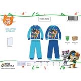 44GAT20-1504 PIGIAMA INTERLOCK SCATOLATO 44 GATTI TAGLIE DA 2 A 6 ANNI